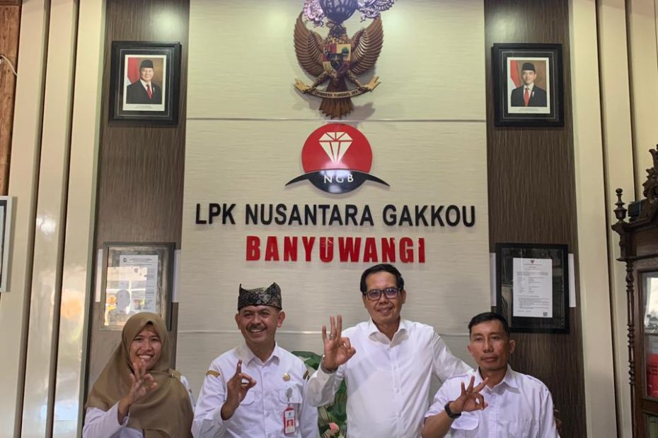 Sinergi Dinas Tenaga Kerja Transmigrasi dan Perindustrian dan LPK Nusantara Gakkou Perkuat Kualitas SDM Banyuwangi